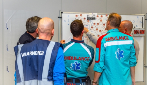 Nieuwsbericht: ‘Vlucht 112’ Een crisisoefening in de acute zorgketen in Noord-Nederland